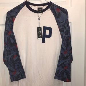 PRIMITIVE SKATEBOARDING 3/4 sleeve.  NWT!